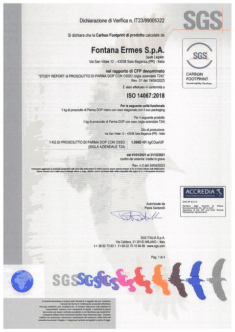 Despar Premium Prosciutto di Parma DOP con Osso